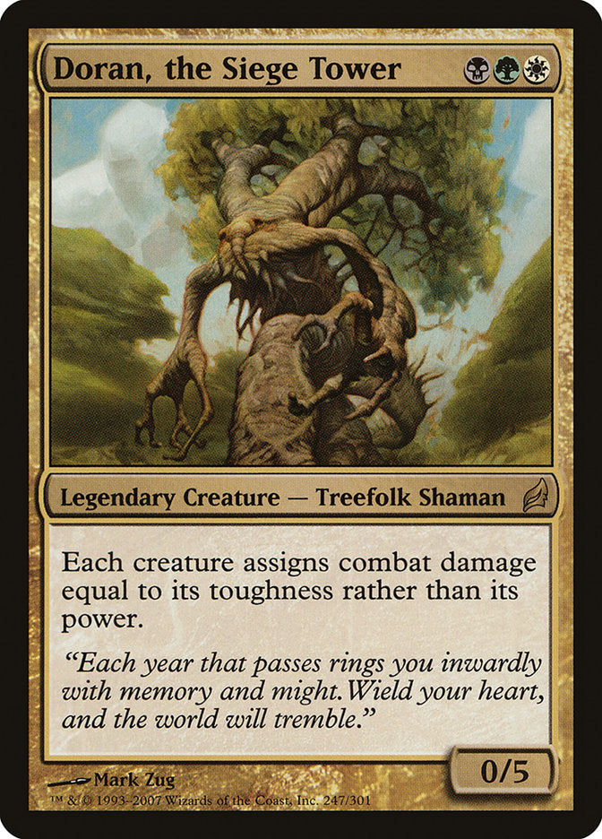 Doran, the Siege Tower [Lorwyn] [Foil]