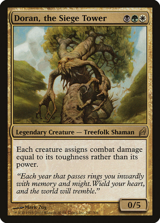 Doran, the Siege Tower [Lorwyn] [Foil]