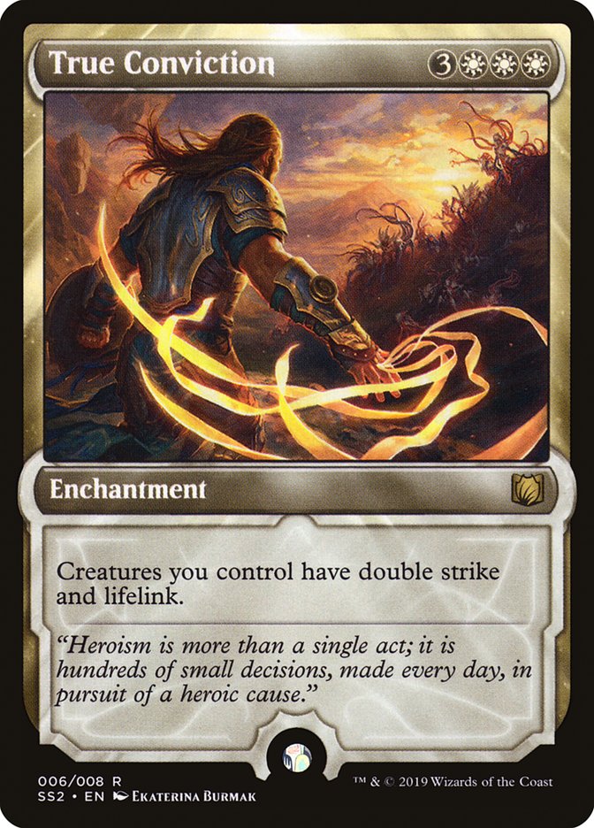 True Conviction [Signature Spellbook: Gideon] [Foil]