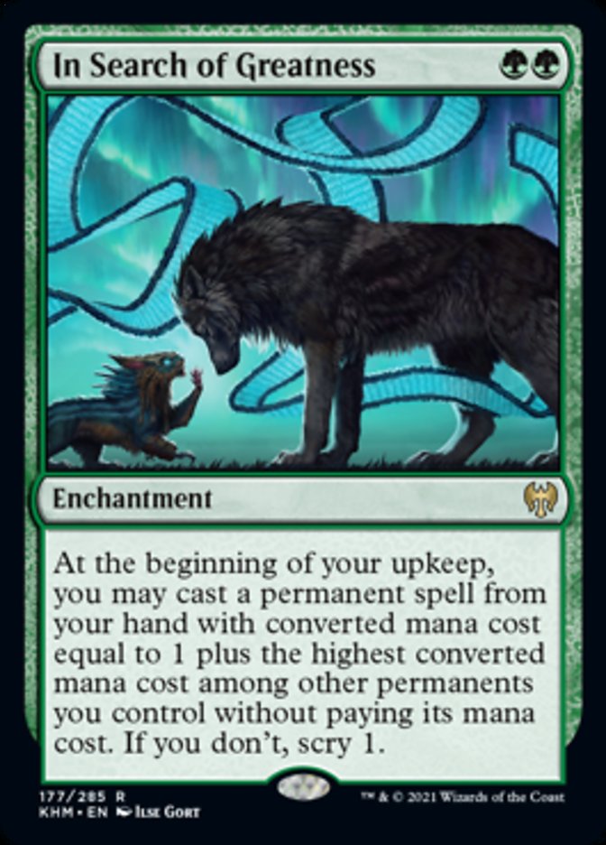 In Search of Greatness [Kaldheim] [Foil]