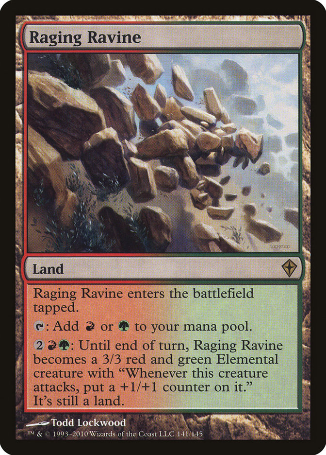 Raging Ravine [Worldwake] [Foil]