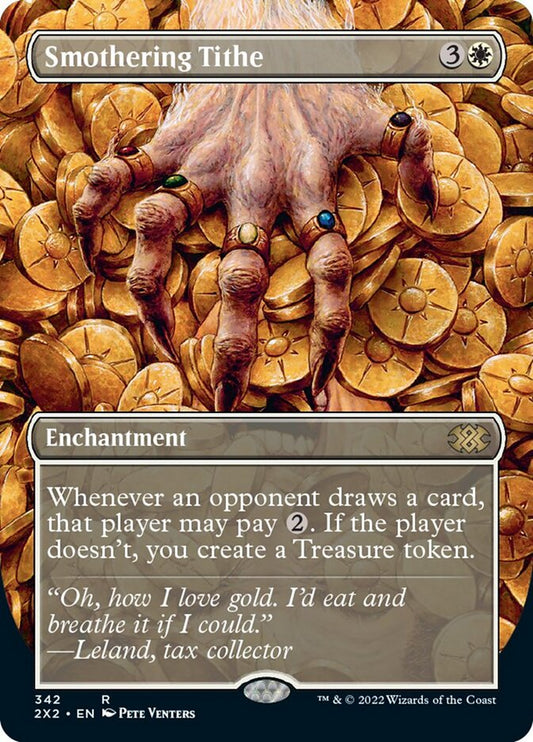 Smothering Tithe (Borderless Alternate Art) [Double Masters 2022] [Foil]