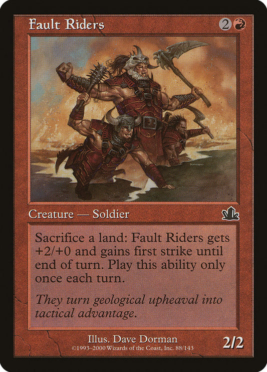 Fault Riders [Prophecy] [Foil]