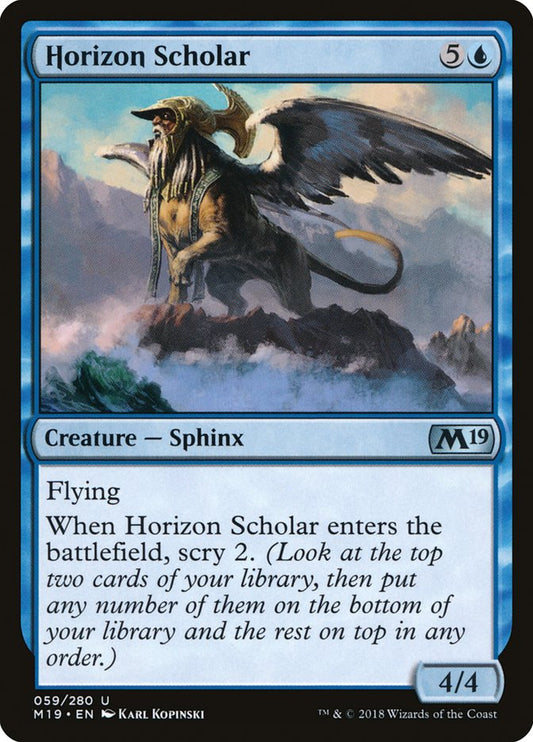 Horizon Scholar [Core Set 2019] [Foil]