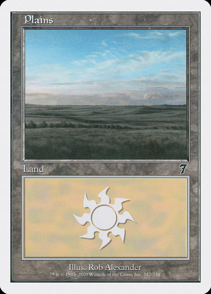 Plains (342) [Seventh Edition] [Foil]