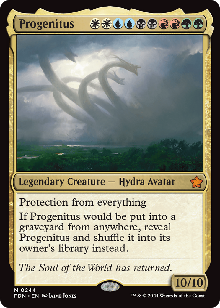 Progenitus [Foundations] [Foil]