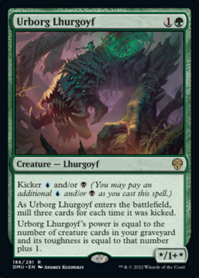 Urborg Lhurgoyf [Dominaria United] [Foil]