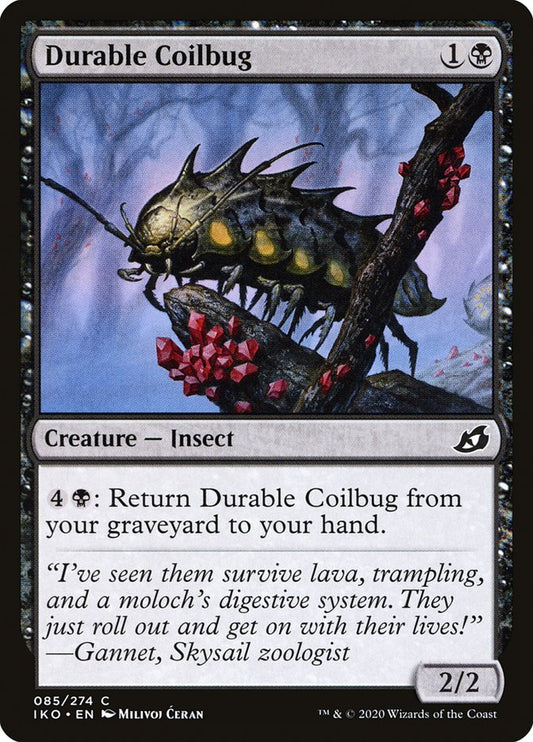 Durable Coilbug [Ikoria: Lair of Behemoths] [Foil]