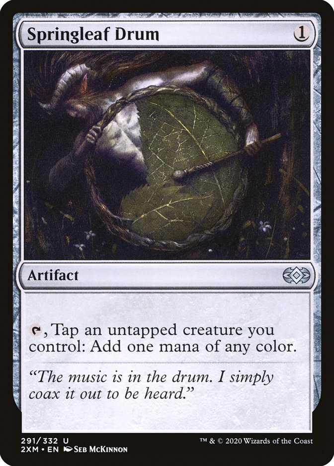 Springleaf Drum [Double Masters] [Foil]
