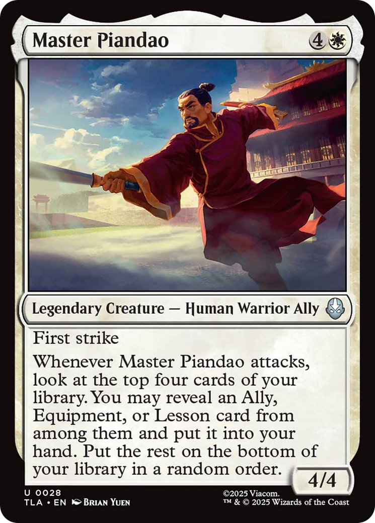 Master Piandao [Avatar: The Last Airbender] [Foil]