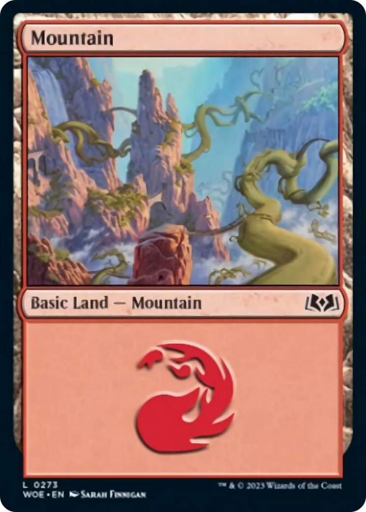 Mountain (0273) [Wilds of Eldraine] [Foil]
