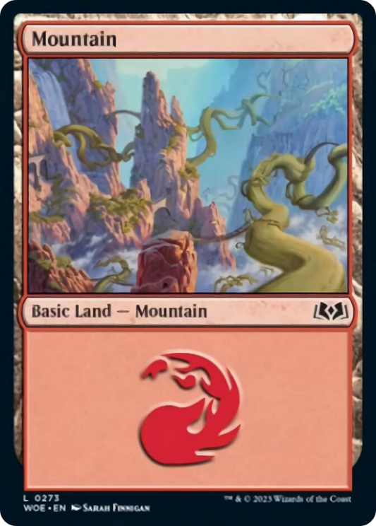 Mountain (0273) [Wilds of Eldraine] [Foil]