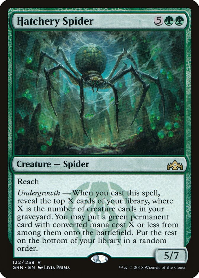 Hatchery Spider [Guilds of Ravnica] [Foil]