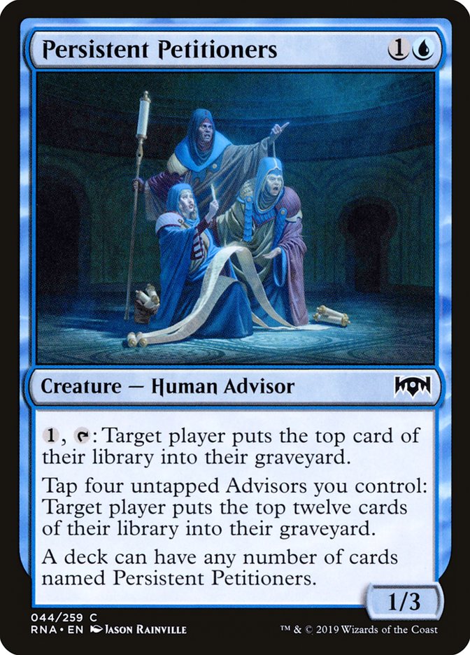 Persistent Petitioners [Ravnica Allegiance] [Foil]