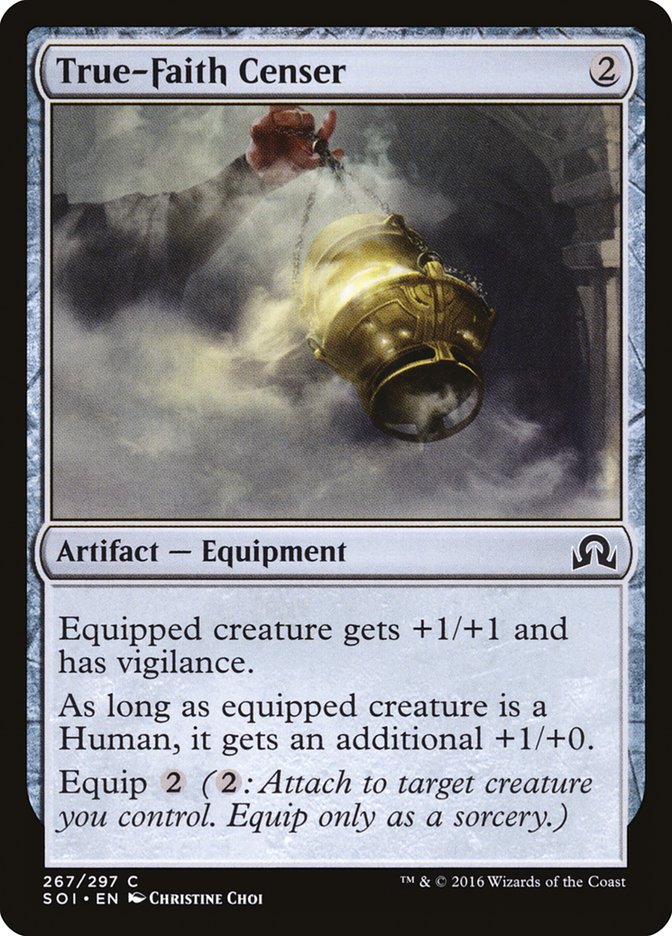 True-Faith Censer [Shadows over Innistrad] [Foil]