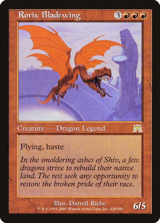Rorix Bladewing [Onslaught] [Foil]