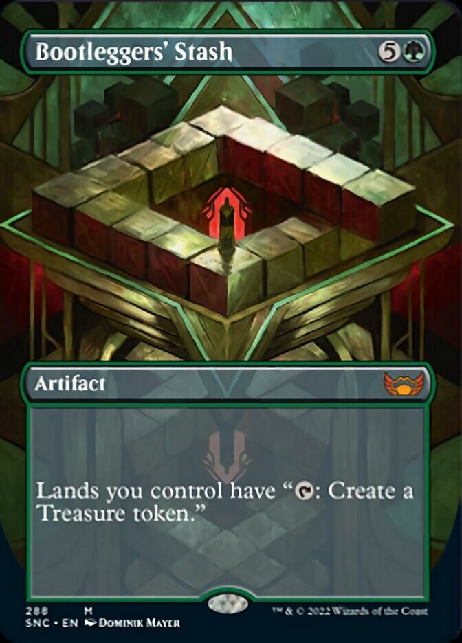 Bootleggers' Stash (Borderless Alternate Art) [Streets of New Capenna] [Foil]