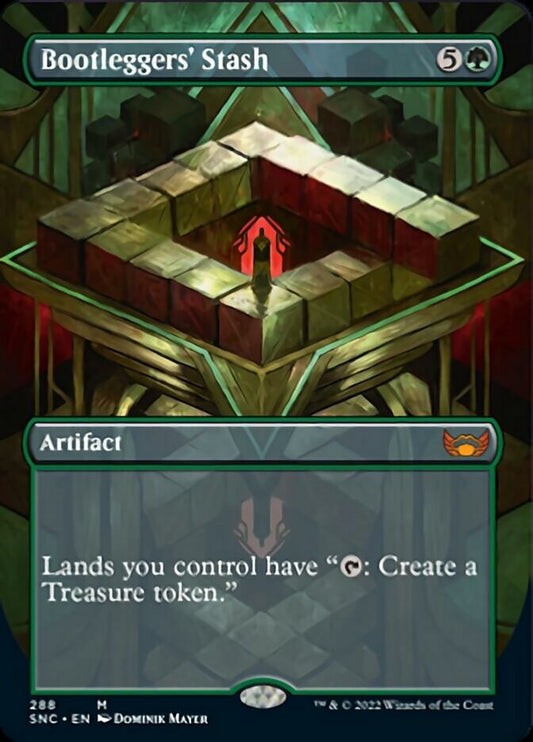 Bootleggers' Stash (Borderless Alternate Art) [Streets of New Capenna] [Foil]