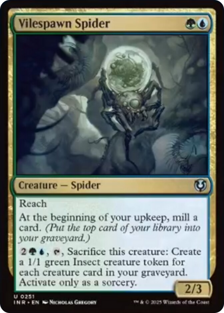 Vilespawn Spider [Innistrad Remastered] [Foil]
