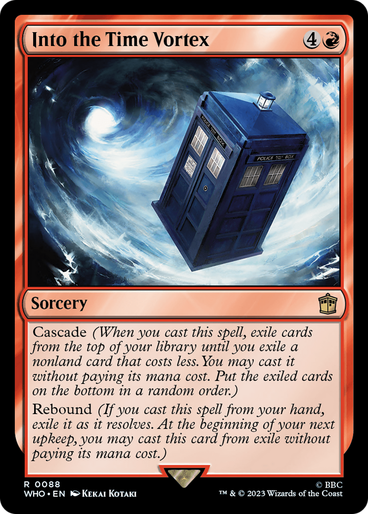 Into the Time Vortex [Doctor Who] [Foil]