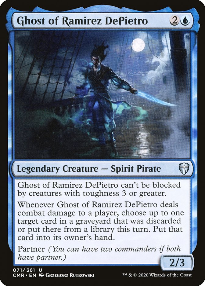 Ghost of Ramirez DePietro [Commander Legends] [Foil]