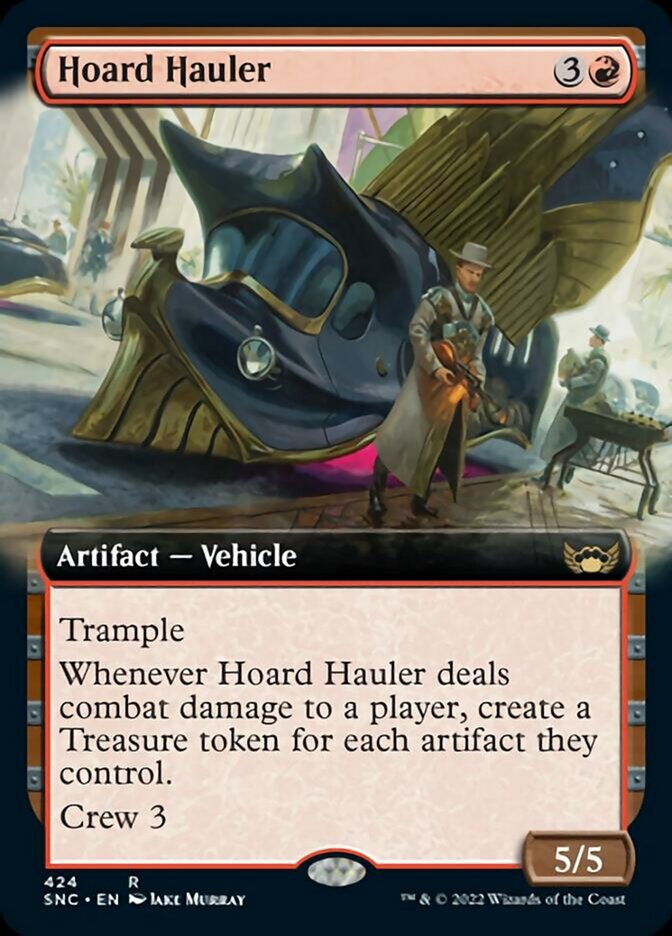 Hoard Hauler (Extended Art) [Streets of New Capenna] [Foil]