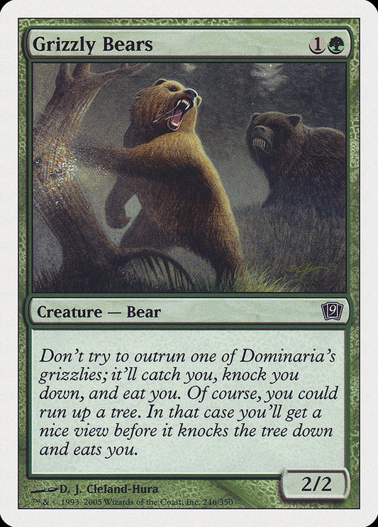 Grizzly Bears [Ninth Edition] [Foil]