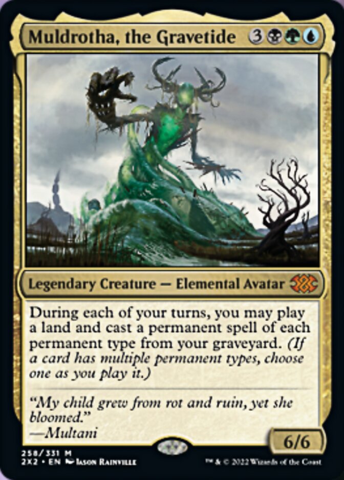 Muldrotha, the Gravetide [Double Masters 2022] [Foil]