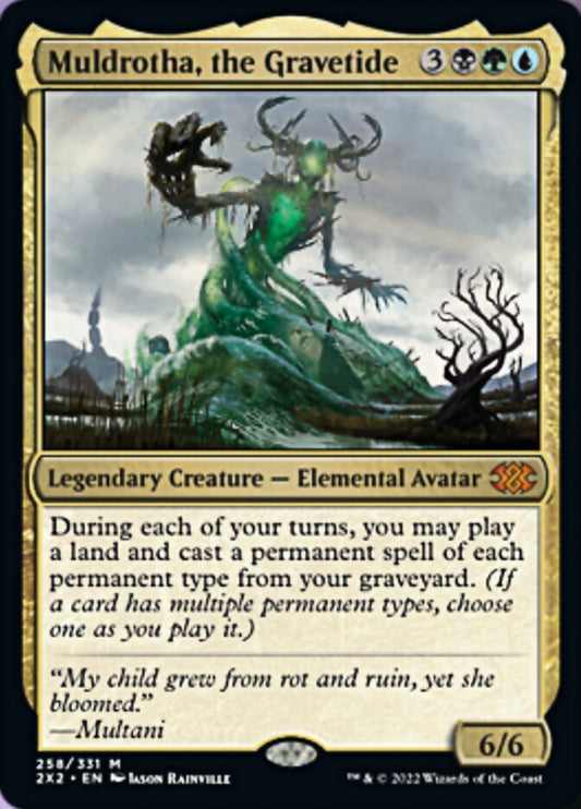 Muldrotha, the Gravetide [Double Masters 2022] [Foil]