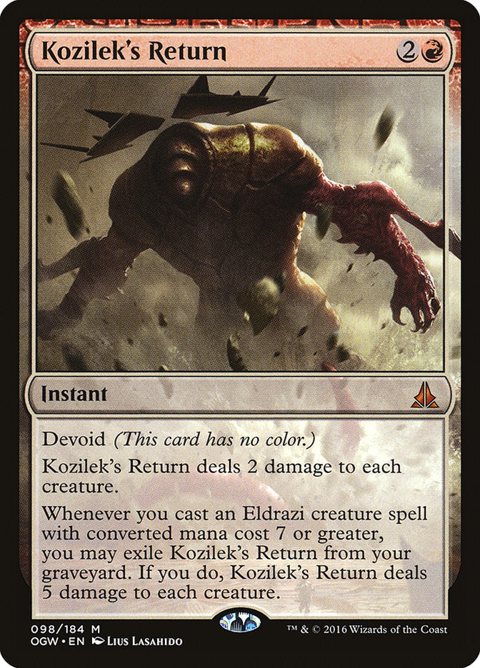 Kozilek's Return [Oath of the Gatewatch] [Foil]