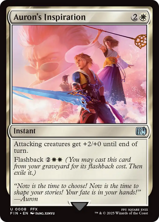 Auron's Inspiration [FINAL FANTASY] [Foil]