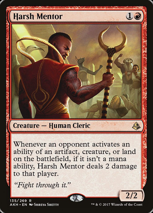 Harsh Mentor [Amonkhet] [Foil]