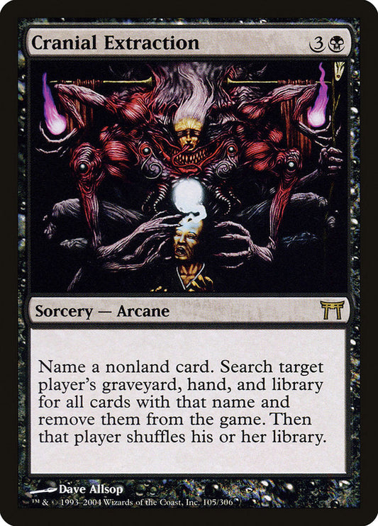 Cranial Extraction [Champions of Kamigawa] [Foil]