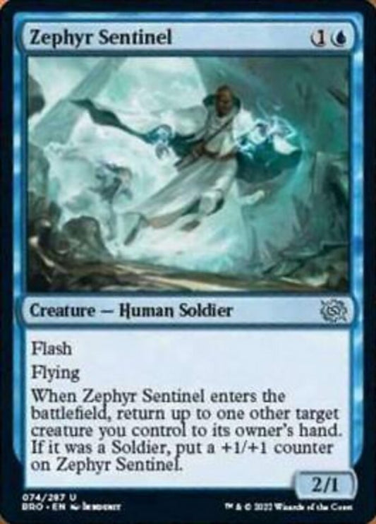 Zephyr Sentinel [The Brothers' War] [Foil]