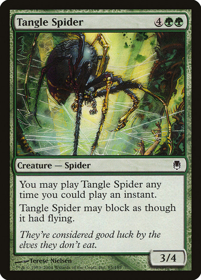 Tangle Spider [Darksteel] [Foil]