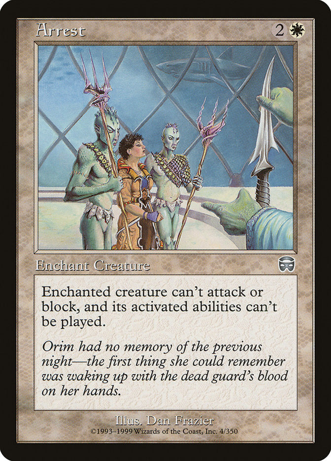 Arrest [Mercadian Masques] [Foil]