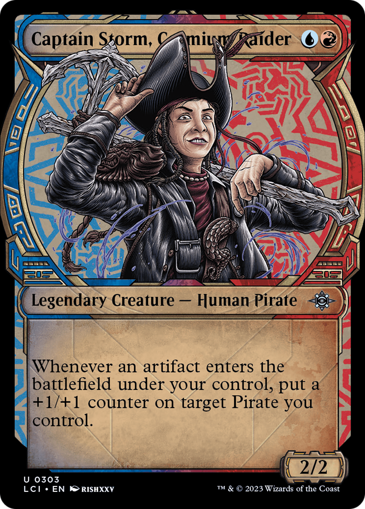 Captain Storm, Cosmium Raider (Showcase) [The Lost Caverns of Ixalan] [Foil]