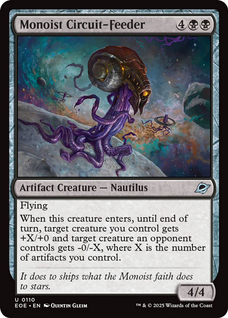 Monoist Circuit-Feeder [Edge of Eternities] [Foil]
