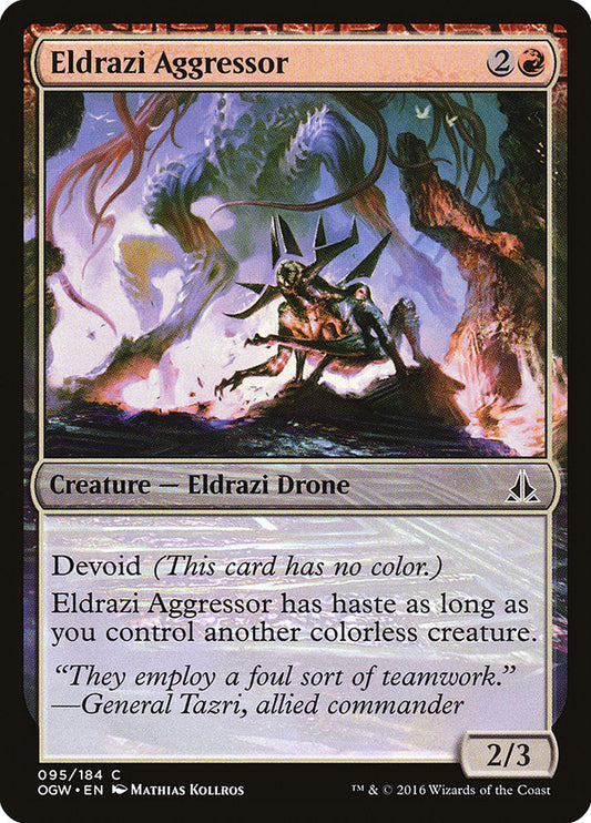 Eldrazi Aggressor [Oath of the Gatewatch] [Foil]