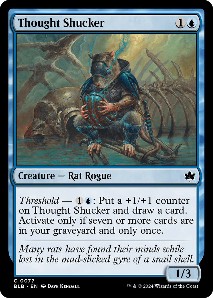 Thought Shucker [Bloomburrow] [Foil]