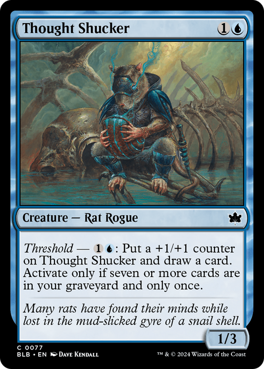Thought Shucker [Bloomburrow] [Foil]