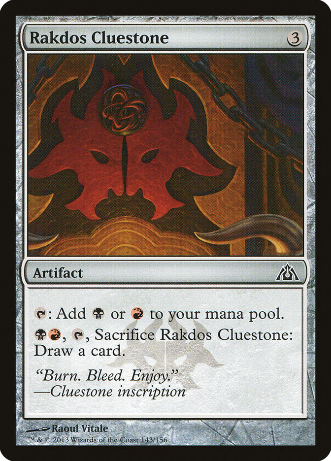 Rakdos Cluestone [Dragon's Maze] [Foil]