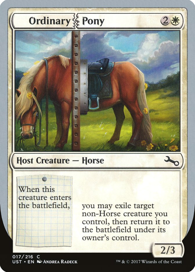 Ordinary Pony [Unstable] [Foil]