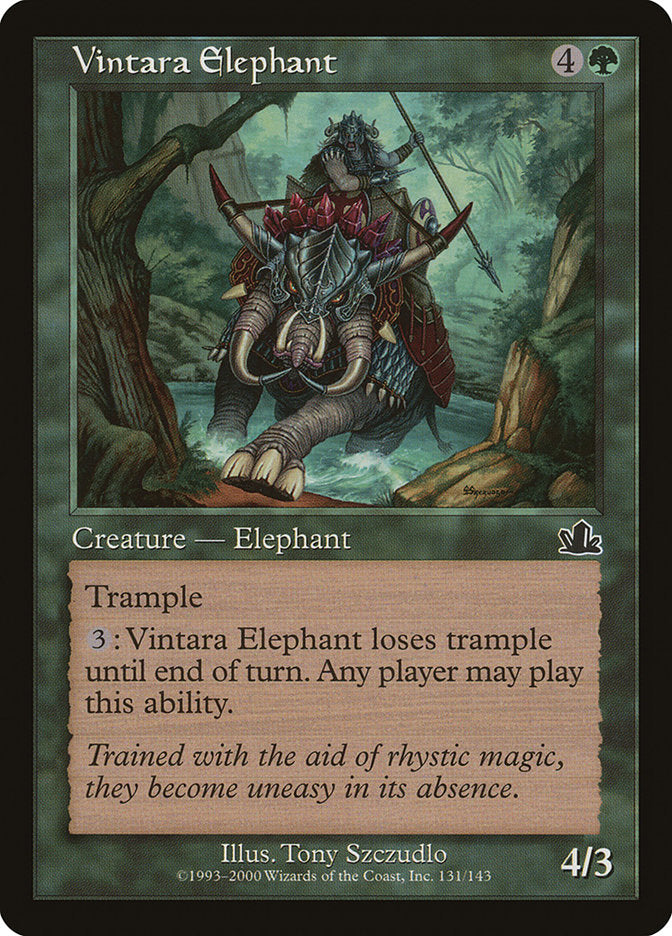 Vintara Elephant [Prophecy] [Foil]