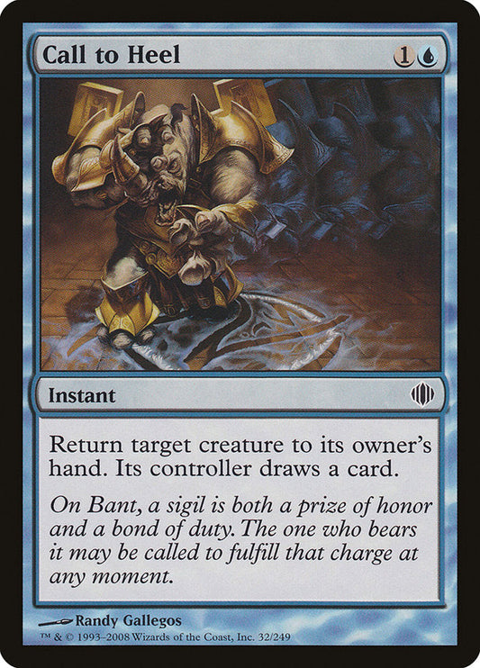 Call to Heel [Shards of Alara] [Foil]