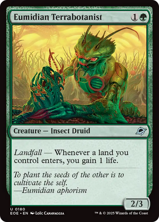 Eumidian Terrabotanist [Edge of Eternities] [Foil]
