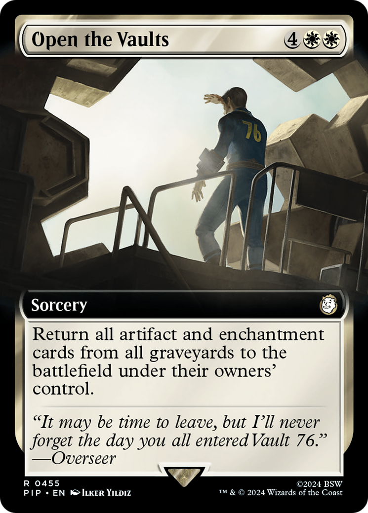 Open the Vaults (Extended Art) [Fallout] [Foil]