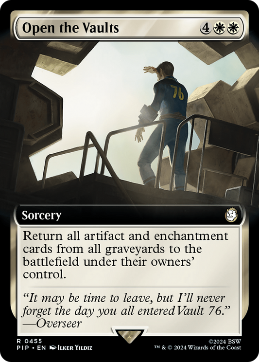 Open the Vaults (Extended Art) [Fallout] [Foil]