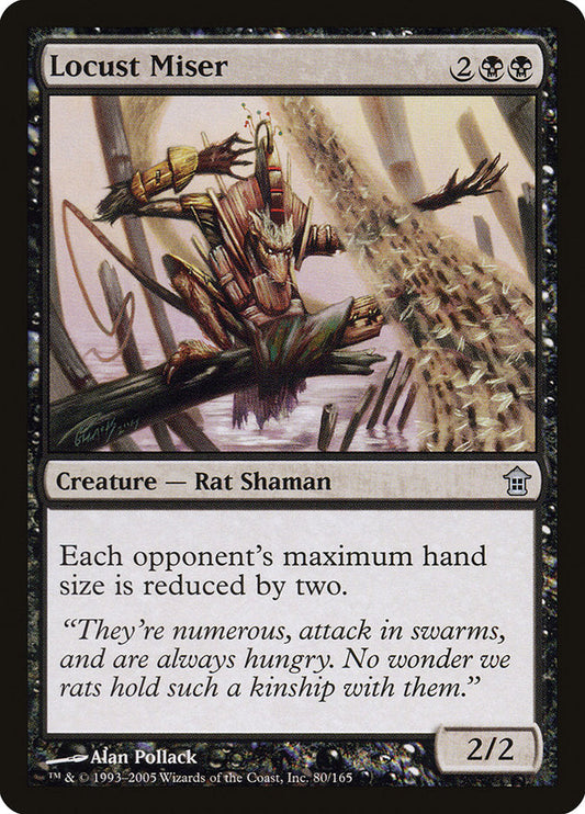 Locust Miser [Saviors of Kamigawa] [Foil]