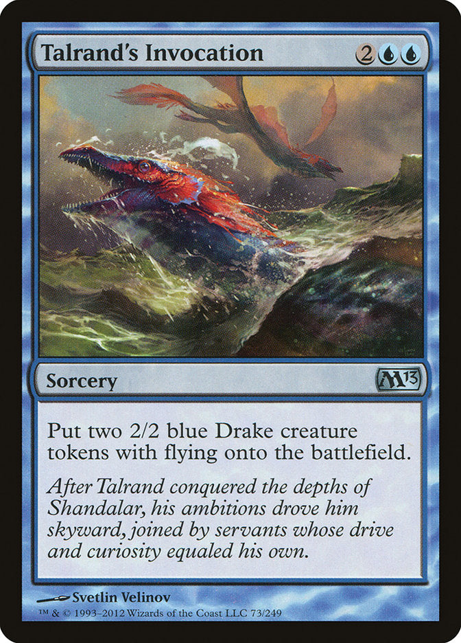 Talrand's Invocation [Core Set 2013] [Foil]